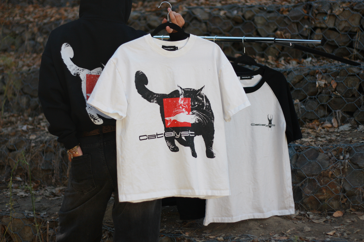Cat-alyst Oversized Cotton Shirt