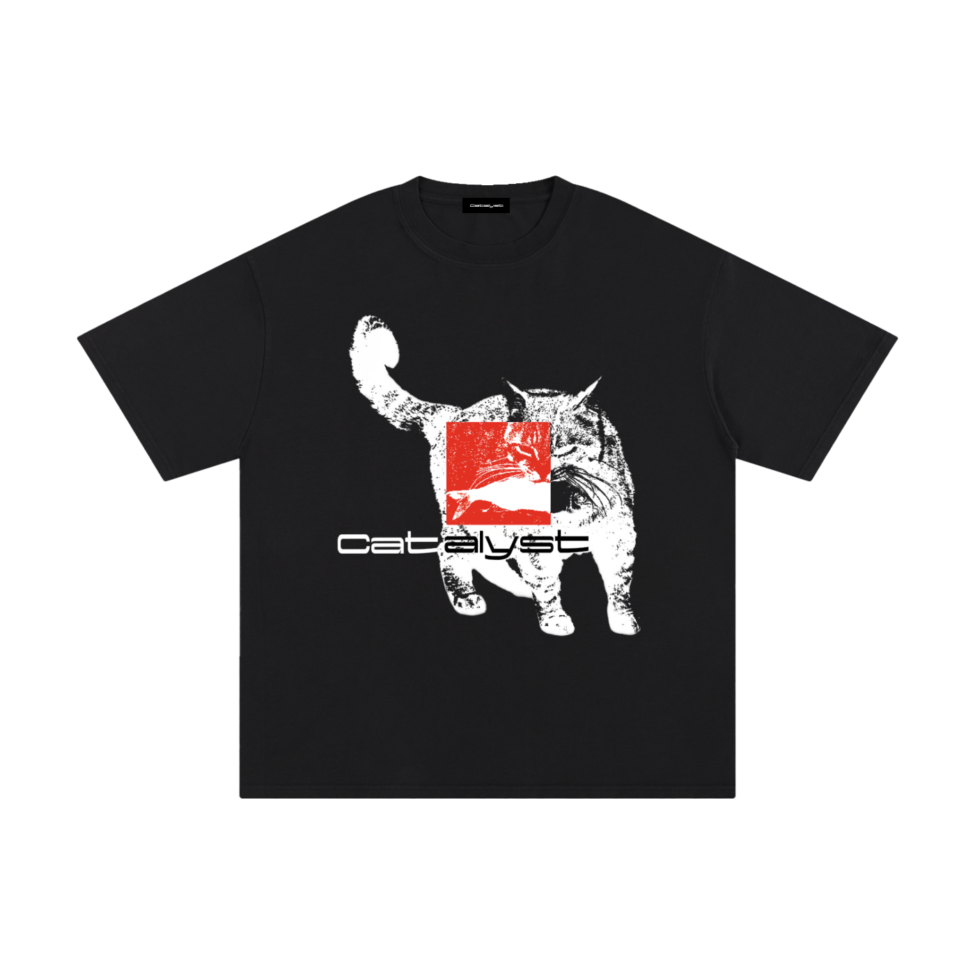 Cat-alyst Oversized Cotton Shirt