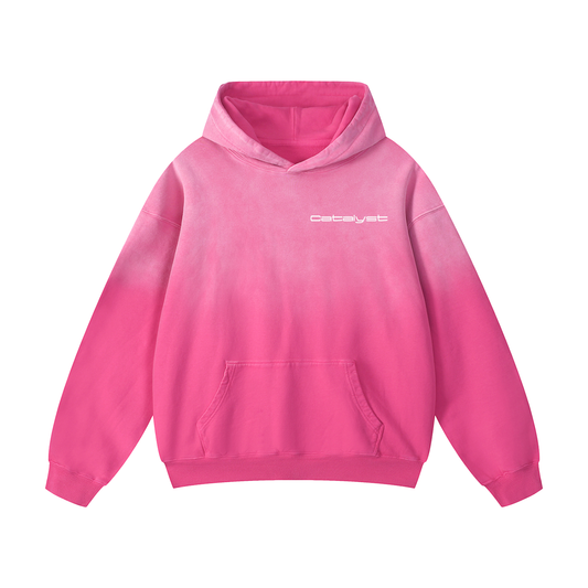 Catalyst Pink Camo Cow Oversized Hoodie