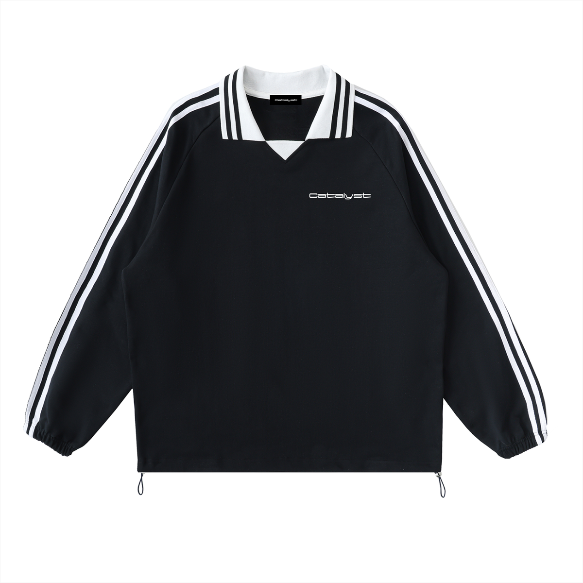 Catalyst Striped Collar Sweatshirt