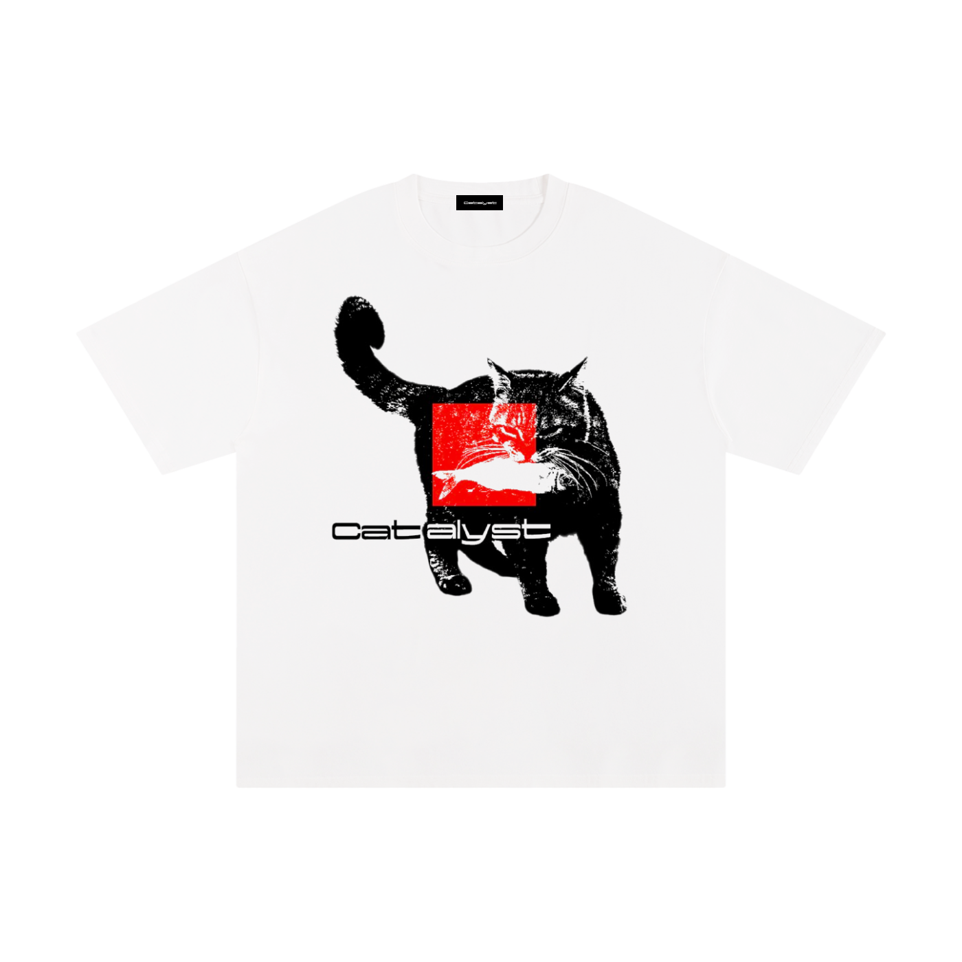 Cat-alyst Oversized Cotton Shirt