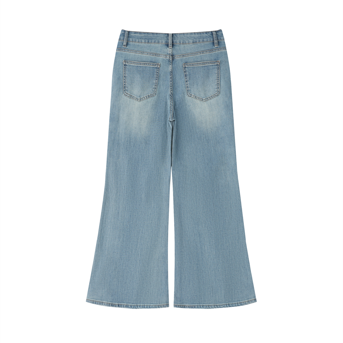 Catalyst Women's Vintage Wash Flared Leg Jeans