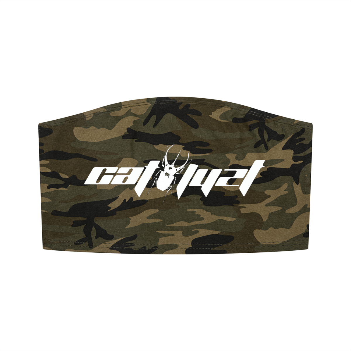 Women’s Camo Cropped Tube Top