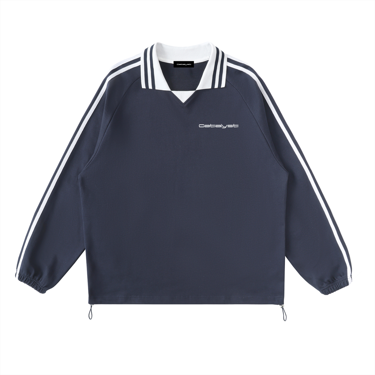 Catalyst Striped Collar Sweatshirt