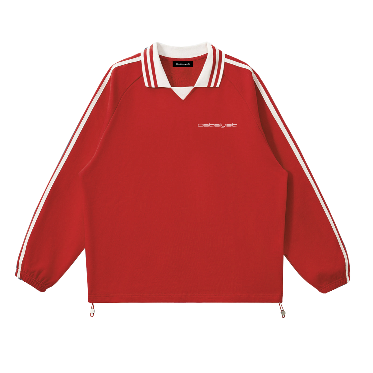 Catalyst Striped Collar Sweatshirt